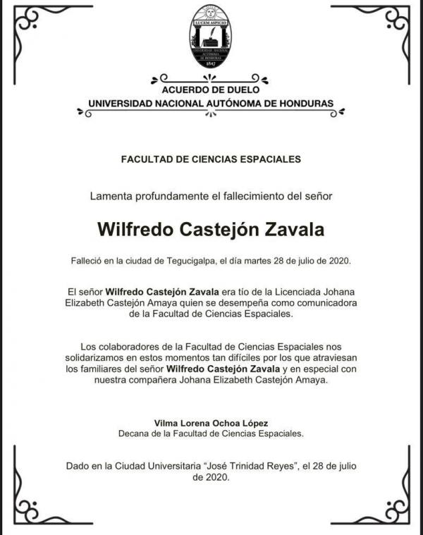 28 DE JULIO Wilfredo Castejon