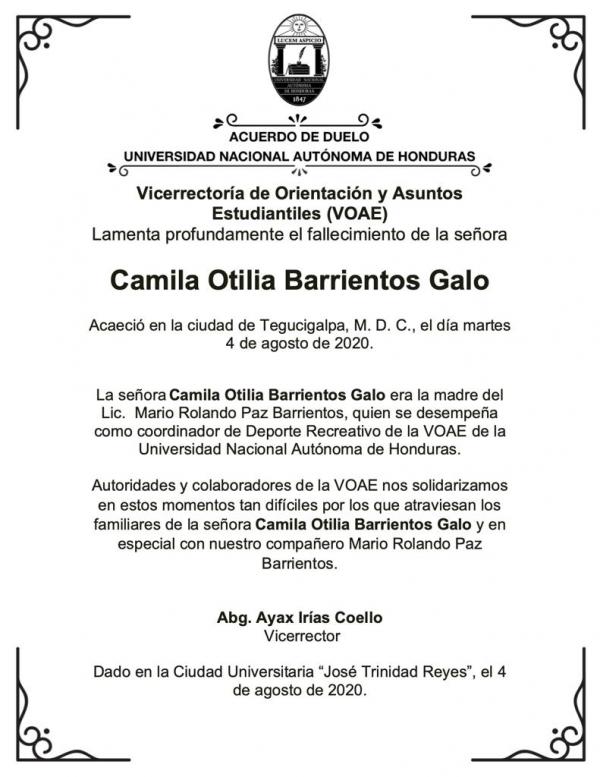 4 DE AGOSTO Camila Barrientos