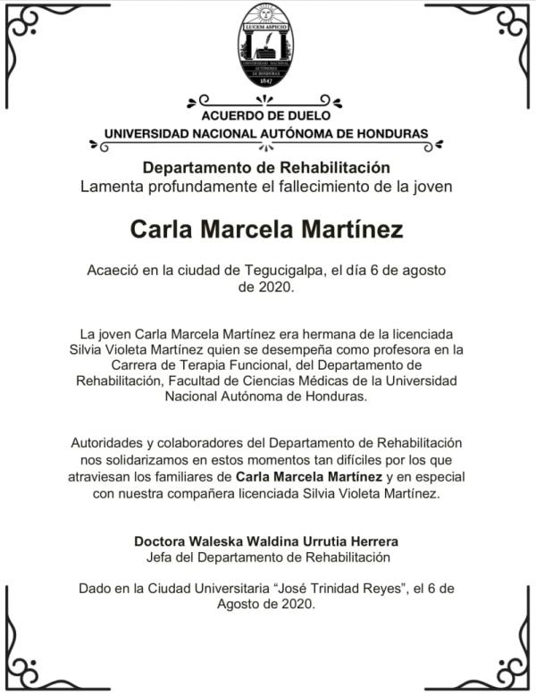 6 DE AGOSTO Carla Marcela Martinez