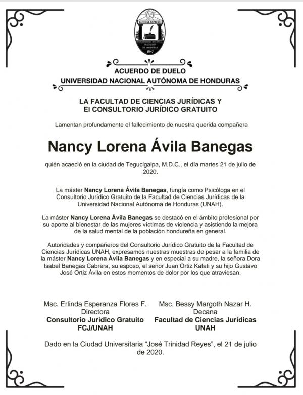 21 DE JULIO Nancy Avila