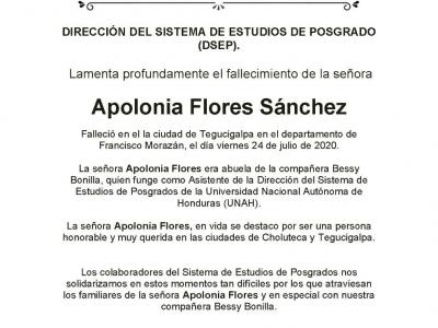Apolonia Flores